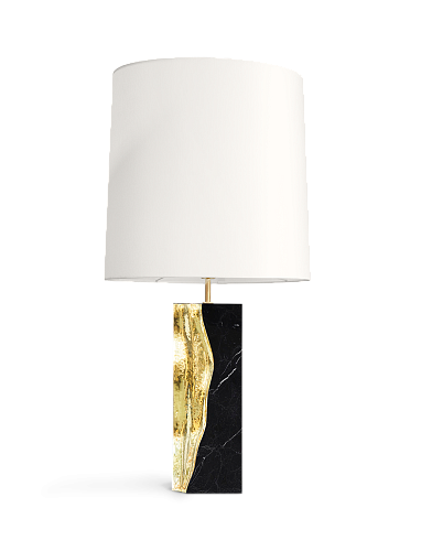 Lampe de table Glacier Nero Marquina