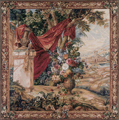 Tapisserie murale Bouquet drapé