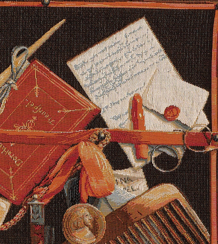 Tapisserie murale Cabinet de curiosités, E. Collier