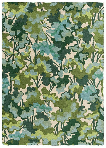 Tree Tops groen outdoor vloerkleed