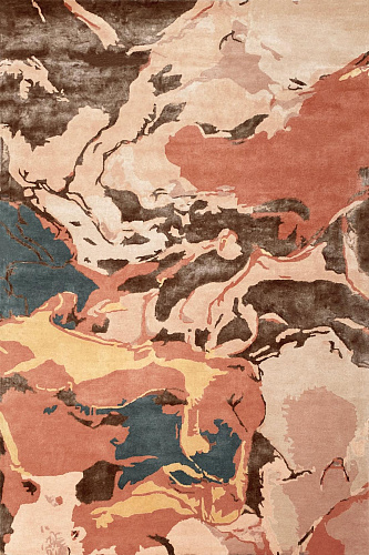 Mistral terracotta vloerkleed