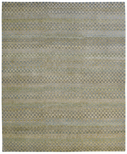 Tapis Mauro Checkerboard océan