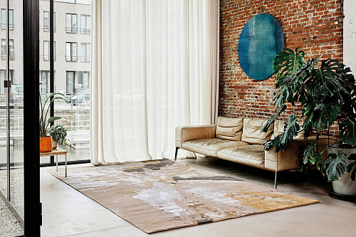 Eclat blond vloerkleed