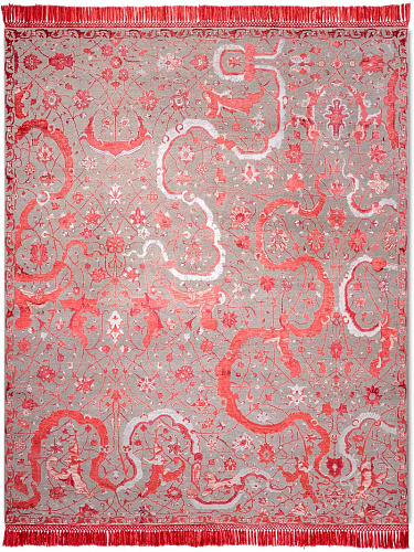 Tapis de luxe Tabriz Red