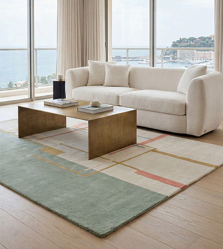Tapis Linear Atlas Green