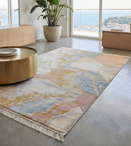 Tapis Pastel Collage