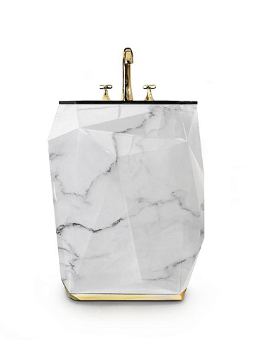 Lavabo Jewel en marbre artificiel
