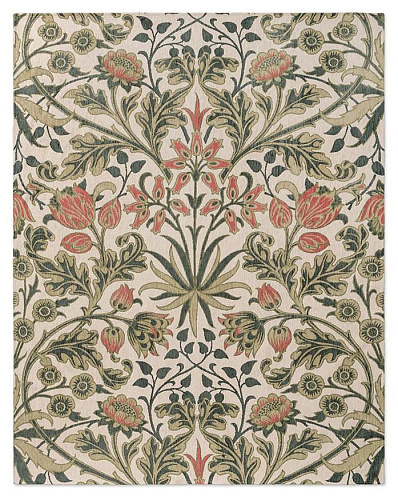 Tapis Hyacinth naturel artisanal