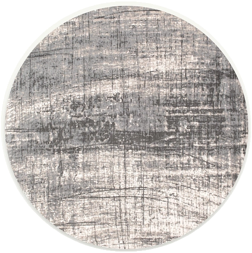 Bronx Azurite rond vloerkleed