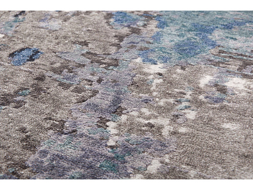 Tapis noué à la main abstrait