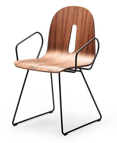 Gotham Woody SL-P walnoten stoel