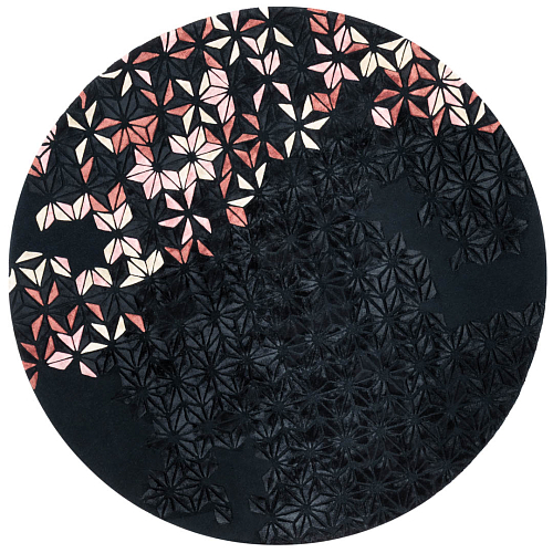 Harmony Black vloerkleed