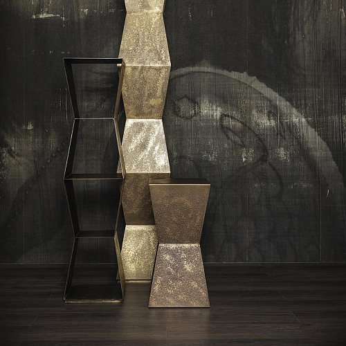Tula bronzen boekenkast