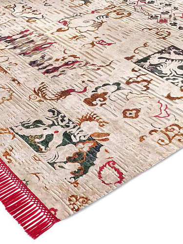 Tapis de luxe noué à la main Dragon
