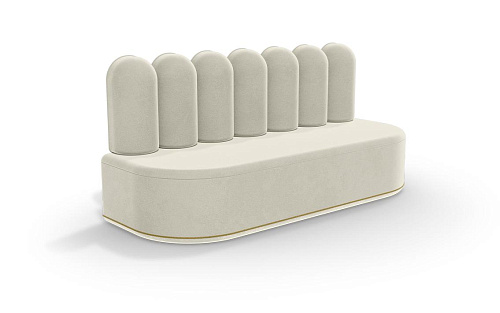 Pluizige wolk II knuffel bank