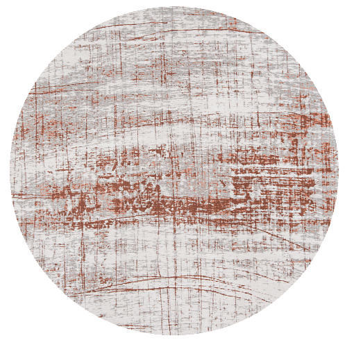 Soho Copper rond vloerkleed
