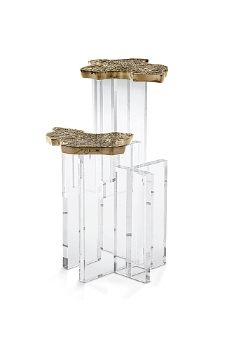 Orion gouden bijzettafel