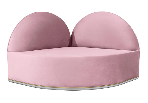 Levendige regenboog lounge bank