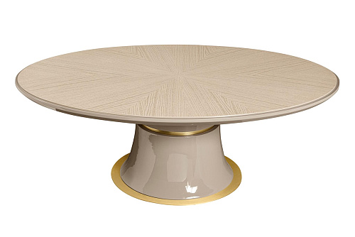 Ivoor ovale salontafel