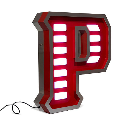Precious letter P