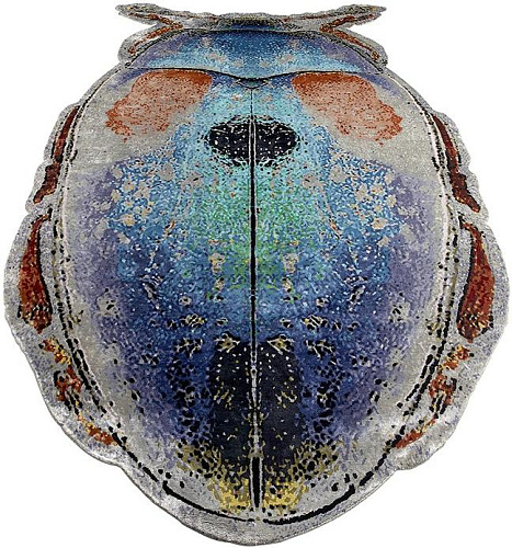 Scarab handgeknoopt vloerkleed