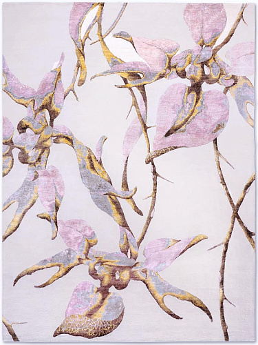 Tapis de luxe noué à la main Orchid