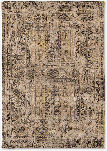 Agha oud goud vloerkleed