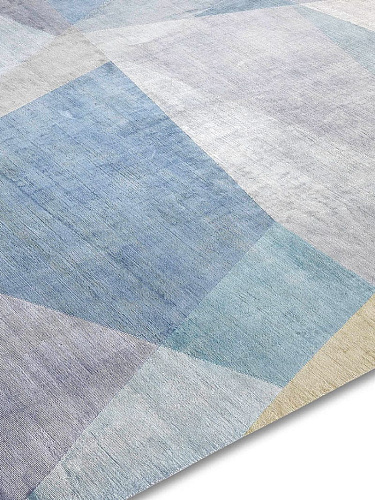 Crystal luxe handgeknoopt vloerkleed