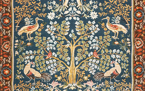 Tapisserie murale L’arbre, dans le style de W. Morris