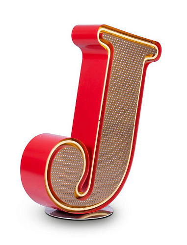 Joyful letter J