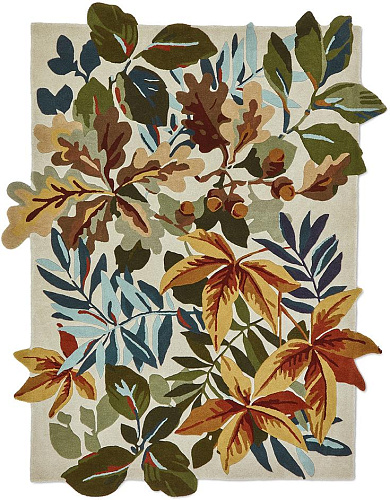 Robin's Wood roestbruin vloerkleed