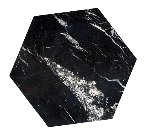 Ruche zwart marmeren salontafel