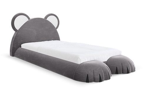 Pluizige welp bed