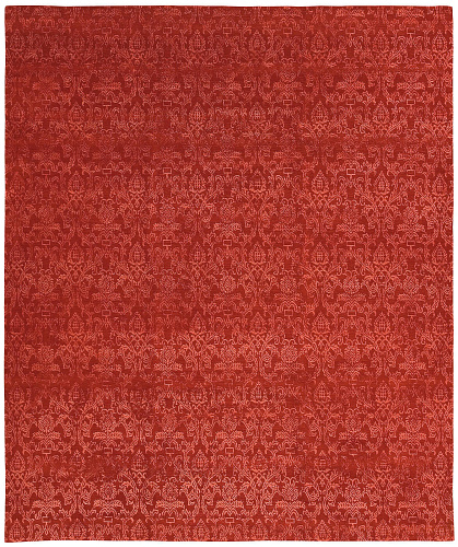 Roma Bright rood vloerkleed