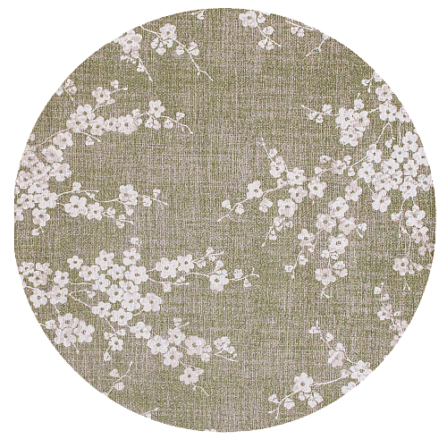 Copper Pink rond vloerkleed