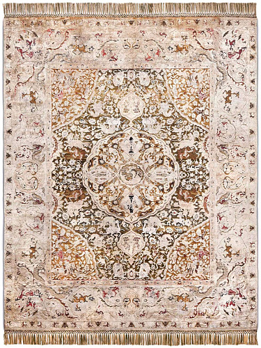 Tapis de luxe noué à la main Gold