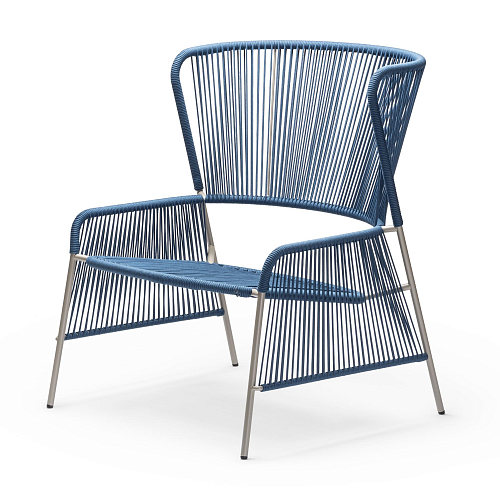 Chaise d'extérieur Altana Bleue