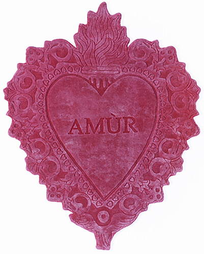 Devotion roze vloerkleed