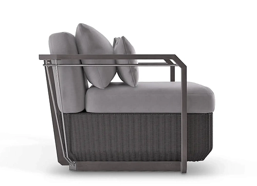 Fauteuil de jardin Heritage gris