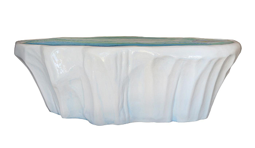 Table basse ovale Iceberg