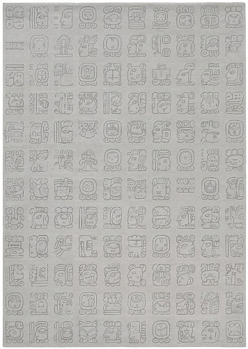 Symbol Grid Grey vloerkleed