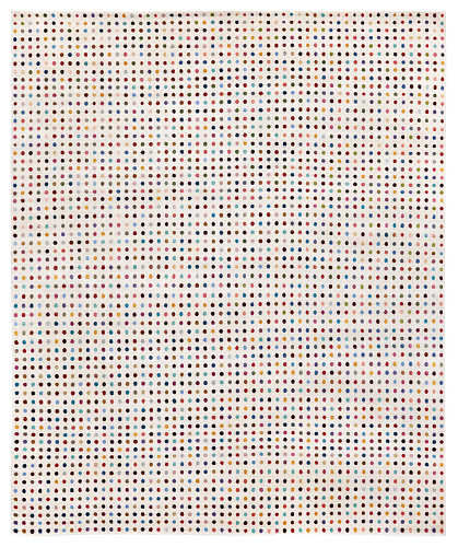 Dots veelkleurig vloerkleed
