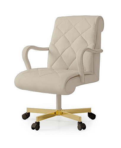Fauteuil de bureau en cuir bas Secret Love