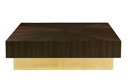 Table basse en ébène