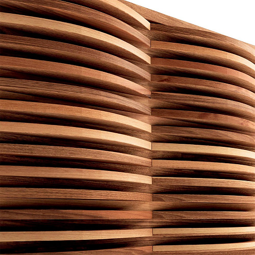 Buffet Onda en noyer massif naturel