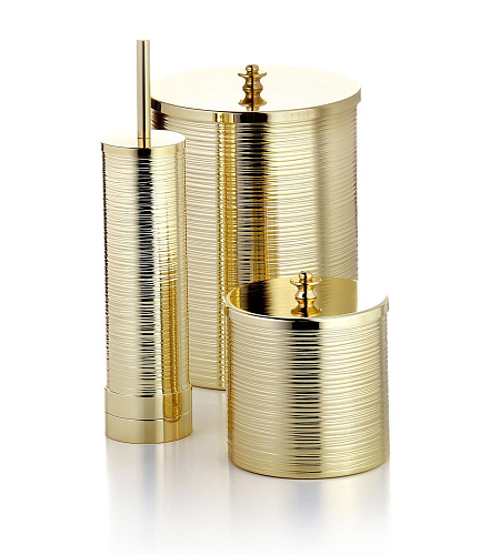 Coffret à bijoux Milady en laiton or 24 carats