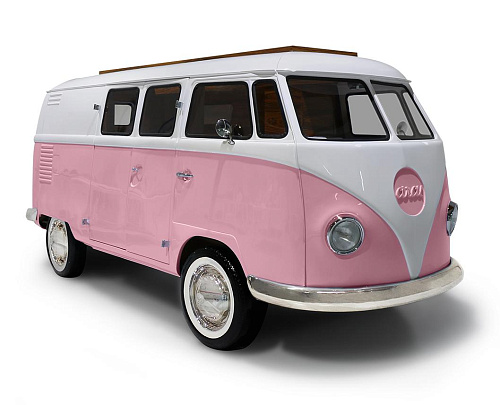 Reiziger caravan roze beddenset