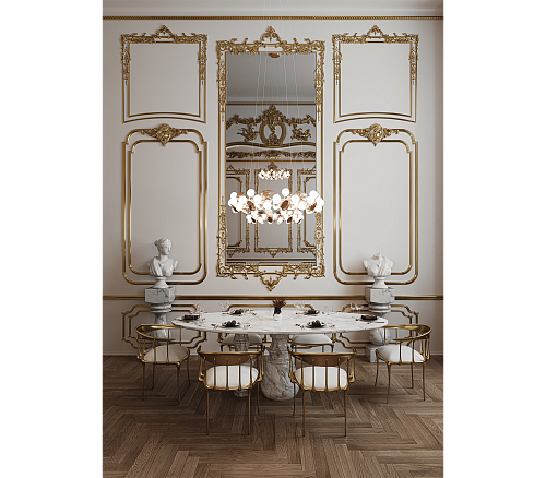 Obsidian ovale Estremoz eettafel