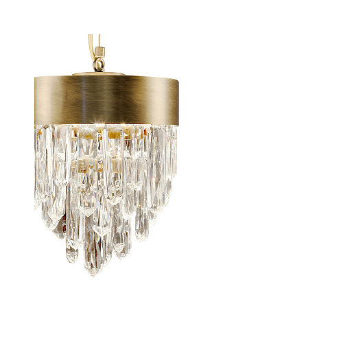 Suspension goutte en laiton