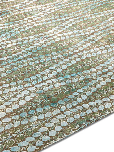 Tapis tissé main Electric Blue